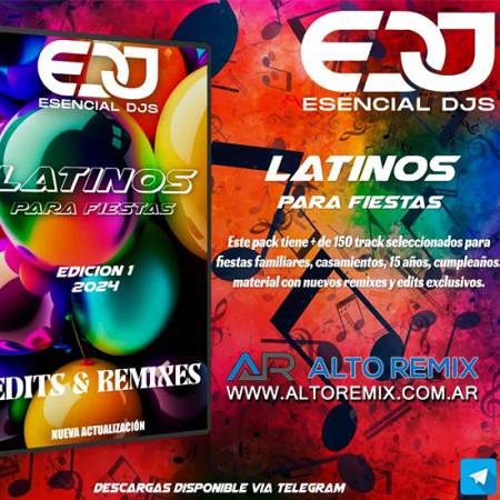 EDJ - Fiesta Retro Latina (Edits & Remixes) - Descarga Directa