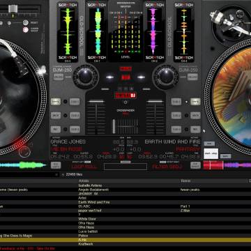 Skins para Virtual Dj 8 Win x64 - contiene 48 Skins
