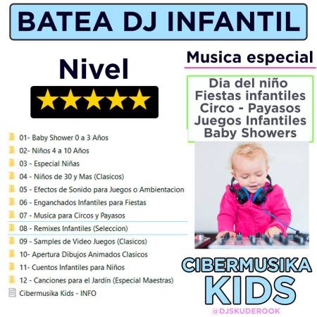 Cibermusika Kids - Batea Dj Infantil - Descargar Gratis